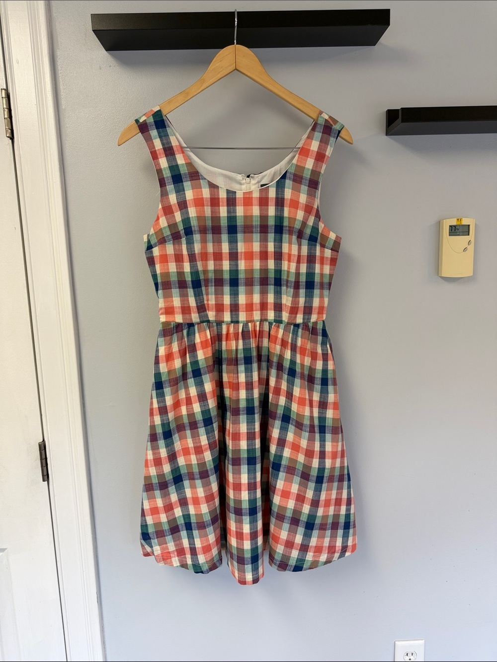Midcloth Gingham Dress